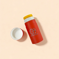 Tube en papier torsadé écologique personnalisé pour déodorant en stick / baume solaire – Emballage cosmétique biodégradable en papier