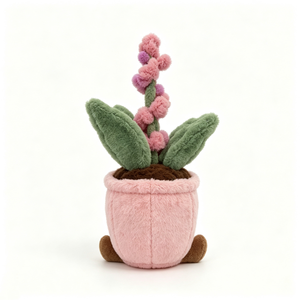 Peluche personnalisée en forme de plante en pot, Peluche végétale, Peluche fleur, Fleur pastel, Peluche pot de fleurs, Peluche pot de fleurs souriant - Product Image 4