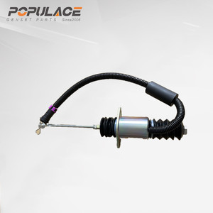 Válvula solenoide de parada de motor Populace 24V 612600081531 para piezas de motor de gas natural - Product Image 4