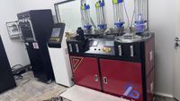 Système de pulvérisation plasma supersonique SX HV90, ligne complète avec quatre chargeurs de poudre à trémie, manipulateur, plateau tournant, revêtement automatisé