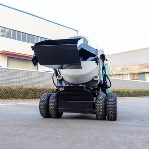 Produits les plus vendus : Camion malaxeur à béton mobile autochargeant 800 kg HT800 Mini, capacité 380 dm³ pour usage agricole et industriel - Product Image 6