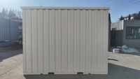 Conteneur de stockage détachable de conception pliante compacte pour barre de bureau à domicile pour entreprise de déménagement en acier durable