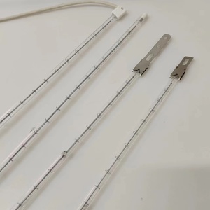 220V 1000W 1500W thạch anh Ống <span class=keywords><strong>Halogen</strong></span> hồng ngoại thực phẩm ấm nhiệt đèn - Product Image 3