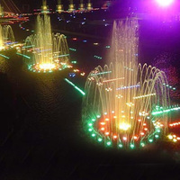 Fuente de pulverización de agua con programa de Control de baile, diseño gratis, gran oferta