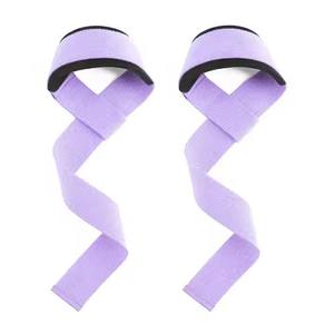 شعار مخصص 10-معدات تمارين رفع القوة غير قابلة للإنزلاق مبطنة تدعم المعصم تنفس لـ Deadlifts - Product Image 6