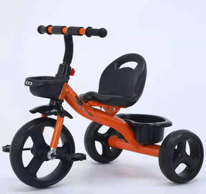 Tricycle à pédale pour enfants, <span class=keywords><strong>2022</strong></span>, Offre Spéciale, usine, jouets à la mode, tricycle à 3 roues, impression personnalisée, vélos pour bébés - Product Image 6