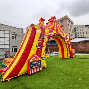 Arco Inflable Publicitario para Exteriores Yuedong de 35 pies, Arco Inflable con Temática de Circo para un Marketing Efectivo - Product Image 4