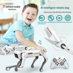 英語AIシミュレーションロボット犬、インテリジェント音声、特殊警察、リモコン、機械式プラスチック電子玩具 - Product Image 2