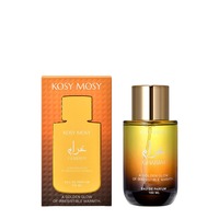 KOSY MOSY Parfum de style arabe EDP, flacon rond dégradé oriental, kit cadeau de parfum du Moyen-Orient, étiquette privée personnalisée