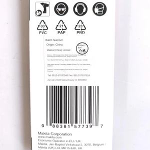 <span class=keywords><strong>Para</strong></span> broca Phillips original negra resistente a impactos PH2 con imán, 50 mm de largo, unidad individual E-08763 - Product Image 4