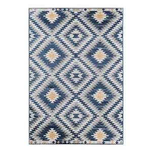 Karpet etnik Turki untuk karpet grosir karpet dicetak 3D Persia karpet gaya retro dapat dicuci dengan mesin