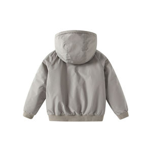 Veste d'hiver épaisse à capuche pour garçons, rembourrage 100% polyester, respirante, durable, équipement pour l'extérieur par temps froid - Product Image 5