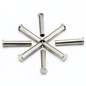 Din Standard Flat Round Head Rivets solides Fer Nylon Titane Acier au carbone Aluminium Laiton-Multi-Material Umbrella Head Rivets - Product Image 6