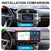 Radio con Reproductor de DVD Multimedia y Navegación GPS Android para Auto Navihua, para Toyota 4Runner 2010-2022, con Carplay