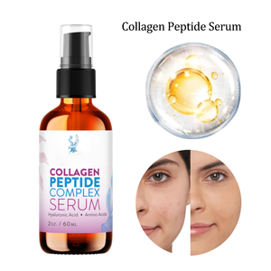Coreano vendita calda 24k oro puro olio per la riparazione del viso antietà antirughe sbiancante rassodante hydra vitamina c siero di collagene solubile - Product Image 4