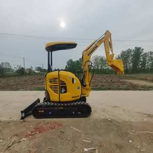 <b>Earth</b> <b>moving</b> <b>machinery</b> 2tons Komatsu PC20MR PC20MR-3 mini digger excavator - Product Image 4
