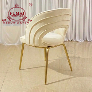 Dubai Design Wedding Stainless Steel Dinning <b>Chair</b> for Restaurant - Product Image 3