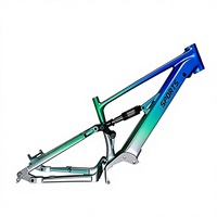 Cadre de vélo de montagne tout-terrain en alliage d'aluminium à suspension intégrale de 29 pouces pour moteur Bafang