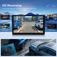 Lecteur multimédia automobile Android universel 9/10,1 pouces 2+64G, radio stéréo, CarPlay sans fil, Bluetooth, GPS, navigation avec caméra de recul