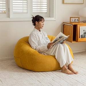 Fundas para Sofás Tipo <span class=keywords><strong>Puff</strong></span>, <span class=keywords><strong>Sillas</strong></span> sin Relleno, Asiento Tipo <span class=keywords><strong>Puff</strong></span>, <span class=keywords><strong>Puff</strong></span>, Sofá Tatami, Muebles para Sala de Estar - Product Image 4