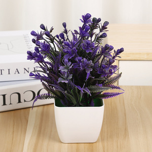 Romantico e bella pianta verde piccolo Bonsai nuovo prodotto sfuso squisito simulato pianta artificiale decorazione per la casa sfondo - Product Image 2