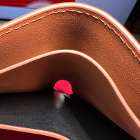 Portefeuille en peau de vache design personnalisé en gros Portefeuille court de luxe en cuir véritable pour hommes et dames