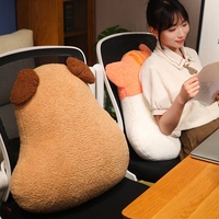 Coussin en peluche animal mignon, décoration créative pour canapé et chambre, coussin doux en forme de chat, panda, dinosaure