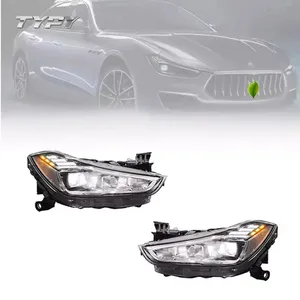 Auto Headlights Upgraded New LED Head Lamp for Maserati Ghibli headlight 2013-2021