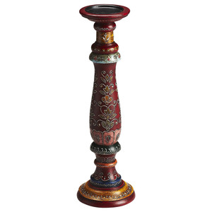 HMS vetro borosilicato dipinto a mano Tealight/lampada a olio portacandele di lusso stile di Design religioso - Product Image 2