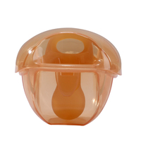 Vente en gros de tétine en silicone nano argentée de qualité alimentaire certifiée sans BPA, accessoires de bar bon marché par le fabricant.