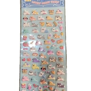 Cute Cartoon Guka Water Cups <strong>Phone</strong> <strong>Cases</strong> Decorative Puffy <strong>Stickers</strong> for Girls and Boys with Small Animals in Stock - Product Image 6