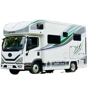 Dirección izquierda 6 metros Camper sistema híbrido caja de cambios automática AWD Drive Metal portaequipajes asientos de tela <span class=keywords><strong>Euro</strong></span> VI emisión R16 ACC - Product Image 1