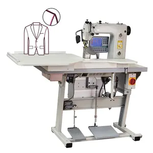 550A 550DD computerized sleeve flap setting machine industrial flat-bed mens suit automatic sewing machine for sleeves attaching