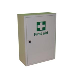Caja de Seguridad de Emergencia Montada en la Pared con Cerradura de Llave de Acero, Caja de Primeros Auxilios, Organizador Médico para el Hogar, la Escuela y la Fábrica - Product Image 2