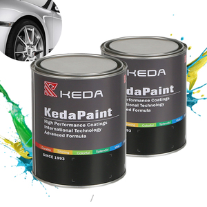 Keda 1K Acrylic Metallic Automotive Basecoat for Car Body Refinishing Fast Drying - Product Image 4