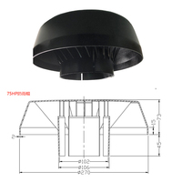 Couvercle de pluie pour ensemble de filtre à air cache-poussière utilisé pour compresseur/réfrigérer les pièces de rechange de compresseur industriel de panneau en plastique