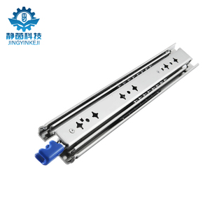 Hỗ Trợ Tùy Chỉnh 53Mm Mang 120Kg Im Lặng Đầy Đủ Rút Rút Nặng Đường Sắt Hướng Dẫn Có Thể Khóa Ngăn Kéo Trượt Cho Lưu Trữ Ngành Công Nghiệp Mục Đích - Product Image 5