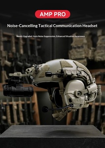 Auriculares Tácticos FMA <span class=keywords><strong>PRO</strong></span> AMP <span class=keywords><strong>PRO</strong></span> con Cancelación de Ruido para Comunicaciones, Auriculares con Intercomunicador para Tiro IPSC con Casco - Product Image 6