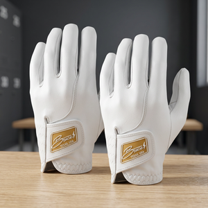 Guantes de golf Playeagle de cuero Cabretta, transpirables, antideslizantes, para mano izquierda, para hombre, para exteriores, con estampado digital, modelo PM99, M/L - Product Image 3