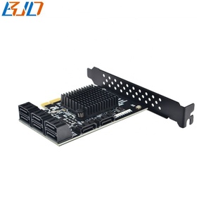 <span class=keywords><strong>8</strong></span> cổng SATA 3.0 7pin kết nối để <span class=keywords><strong>PCI</strong></span> <span class=keywords><strong>Express</strong></span> X1 <span class=keywords><strong>PCI</strong></span>-E 1X HDD mở rộng riser thẻ 6gbps cho ổ đĩa cứng - Product Image 3