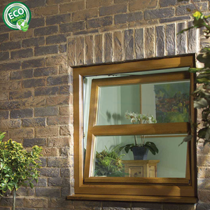 Fenêtre en verre inclinable et pivotante à profilé aluminium, design moderne, ouverture bidirectionnelle, fabriquée à Foshan, pour villa. - Product Image 5