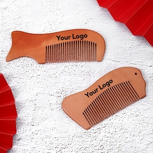 Oferta Caliente: Peine <span class=keywords><strong>de</strong></span> Madera <span class=keywords><strong>de</strong></span> Durazno Natural Grabado, Cepillo para el <span class=keywords><strong>Cabello</strong></span>, Peine Antiestático para Barba, Herramienta y Accesorio para el <span class=keywords><strong>Cabello</strong></span> - Product Image 3