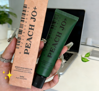 Crème pour les mains minimaliste PEACH JO+ à la pêche avec parfum de thé au dragon de jade - Hydratante et nourrissante