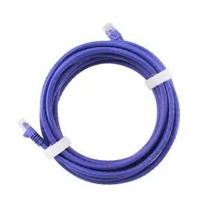 Ultima-كابل إيثرنت لشبكة utp من النحاس النقي rj45 cat6 e cat6 5mts, سلك تصحيح للكابل الأزرق ، 40