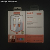 Silicona líquida anticongelante suave elástica Q amigable con la piel IOS PD 27W USB C a cables de 8 pines