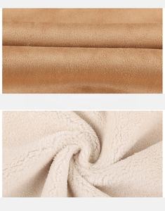 Mode <span class=keywords><strong>moto</strong></span> veste uniforme hommes veste extérieure automne et hiver <span class=keywords><strong>cuir</strong></span> Plus velours coton support-kaki chaud grande taille - Product Image 6