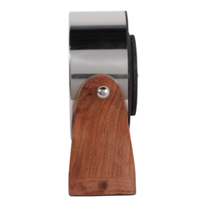 Orologio da Tavolo Moderno Rotondo con Numeri Romani per Arredamento Casa e Soggiorno, Piccolo Orologio da Mensola - Product Image 5