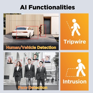 Gwsecu 4 "20x Zoom 6MP 5MP Sony cảm biến đầy đủ màu sắc âm thanh 2 chiều ai phát hiện khuôn mặt con người tự động theo dõi PoE IP an ninh PTZ máy ảnh - Product Image 5