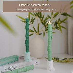 Long porte-brosse bougie en bambou chandelier décoration Dragon Boat Festival cadeau parfum <span class=keywords><strong>petit</strong></span> cadeau bougie d'aromathérapie avec - Product Image 3