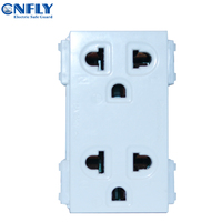 Prise électrique thaïlandaise double 6 broches 16A 250V, prise double 6 broches 250V 16A pour système d'éclairage